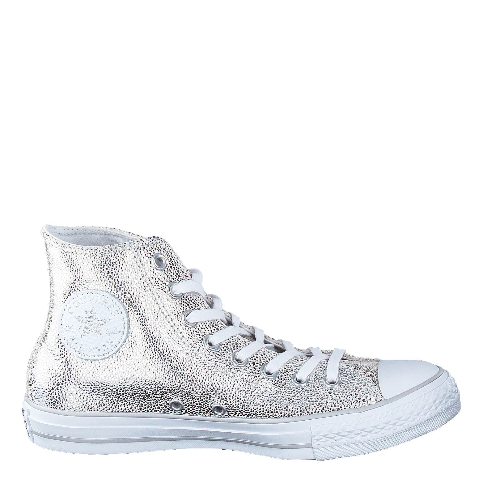 All Star Sting Ray Metallic-Hi Pure Silver/Black/White