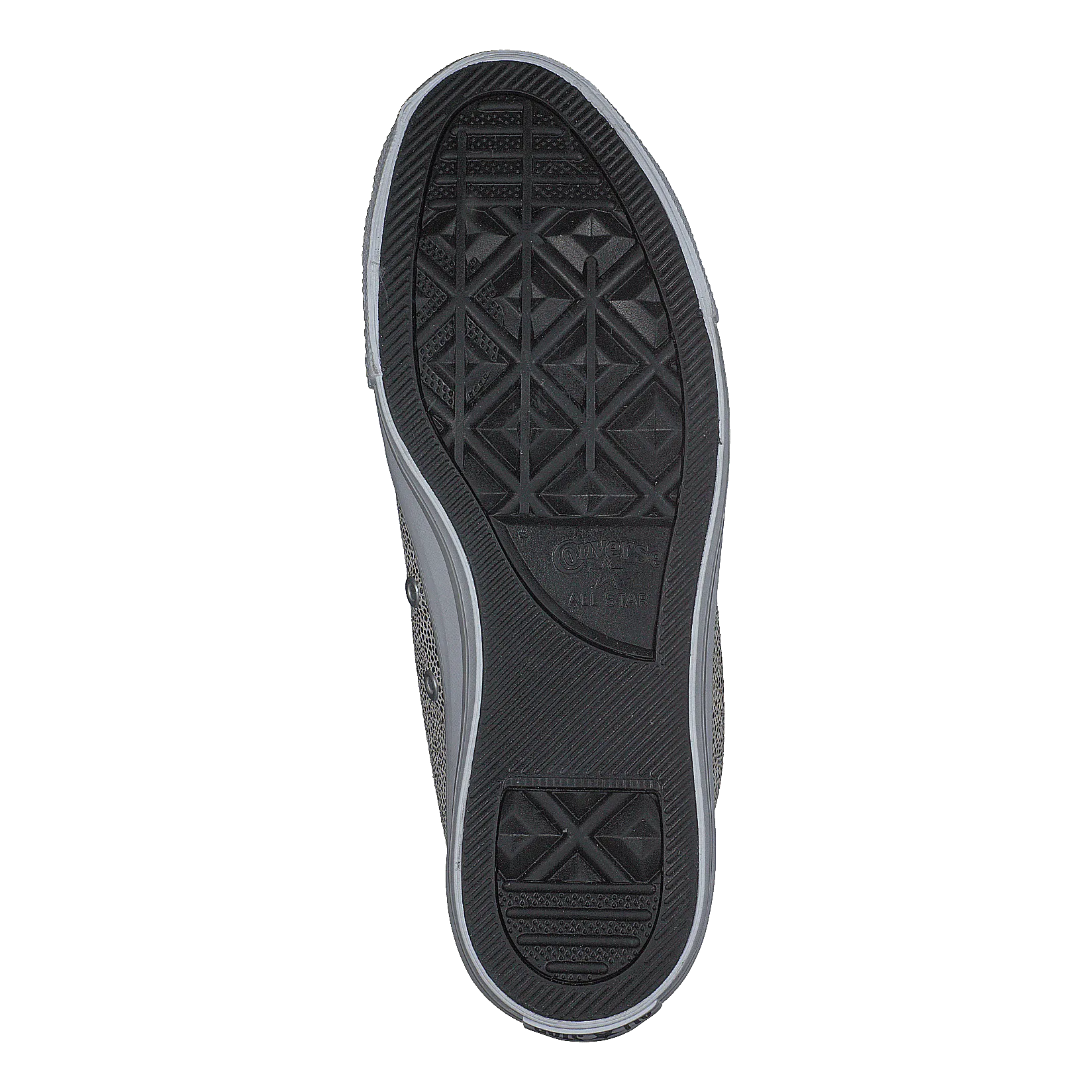 All Star Sting Ray Metallic-Hi Pure Silver/Black/White