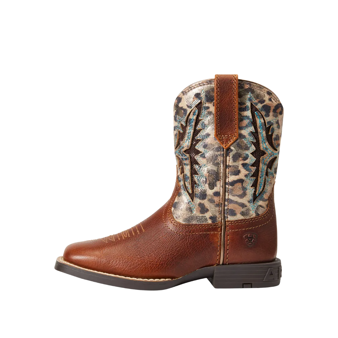 Ariat Kid's Koel VentTEK Western Spiced Cider Square Toe Boot