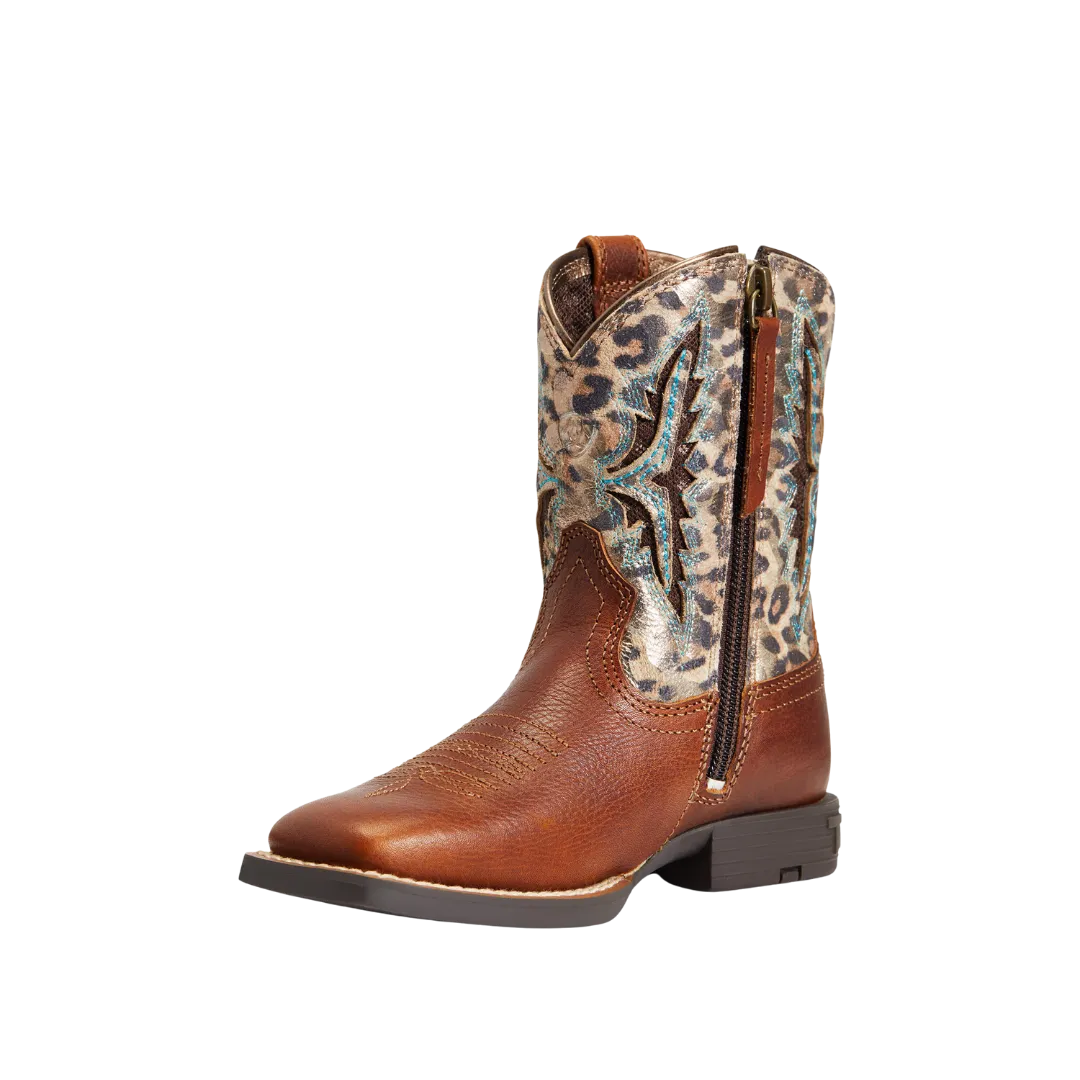 Ariat Kid's Koel VentTEK Western Spiced Cider Square Toe Boot