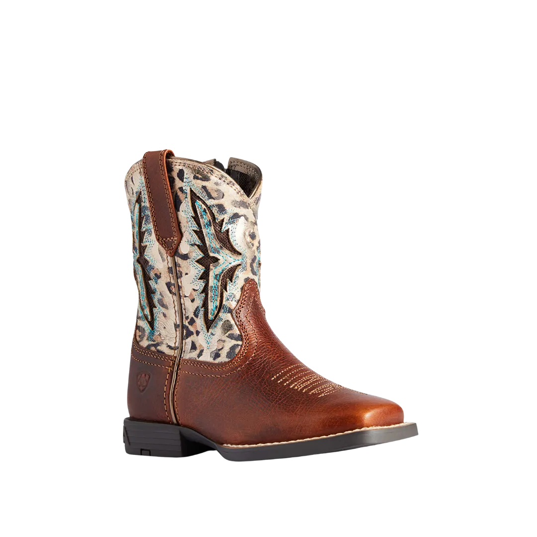 Ariat Kid's Koel VentTEK Western Spiced Cider Square Toe Boot