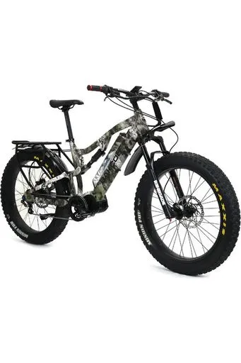 Bakcou Flatlander Step through (ST) 24" 750W 48V Fat Tire Electric Hunting Bike