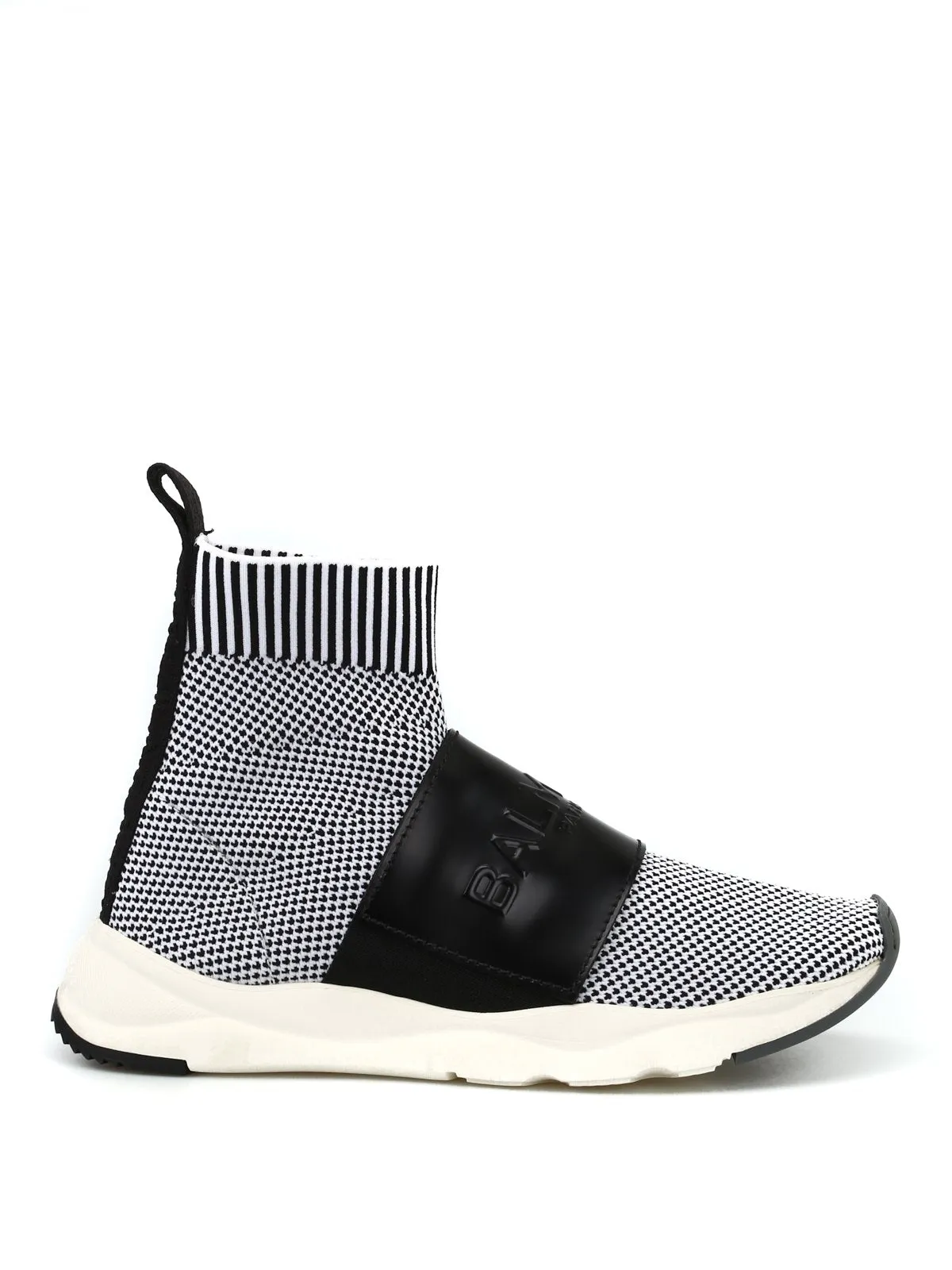 Balmain Cameron Logo Strap Sneakers