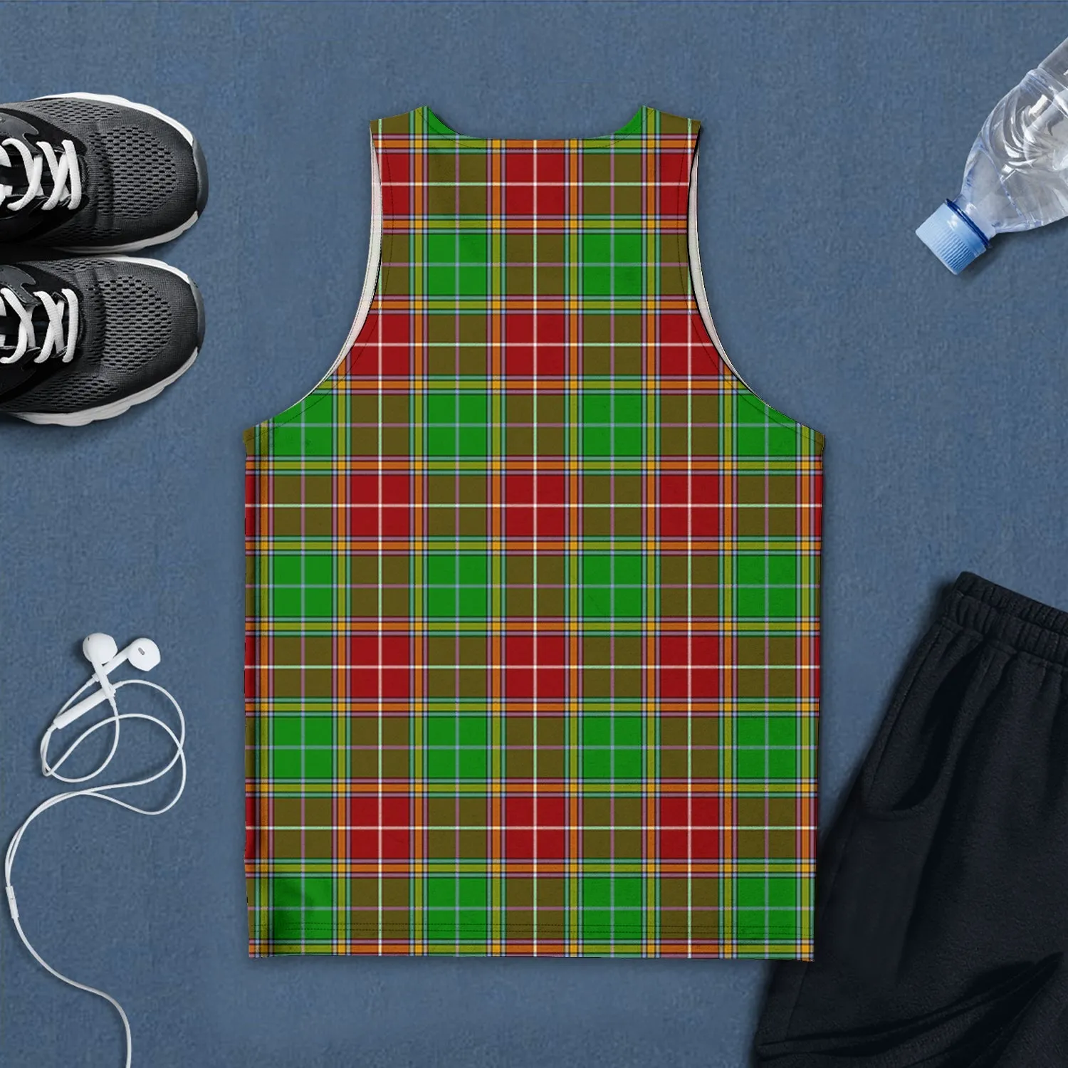 Baxter Modern Tartan Mens Tank Top