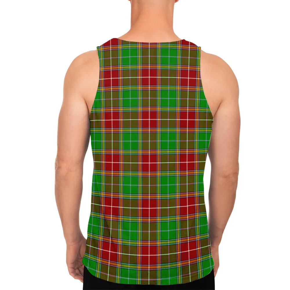 Baxter Modern Tartan Mens Tank Top