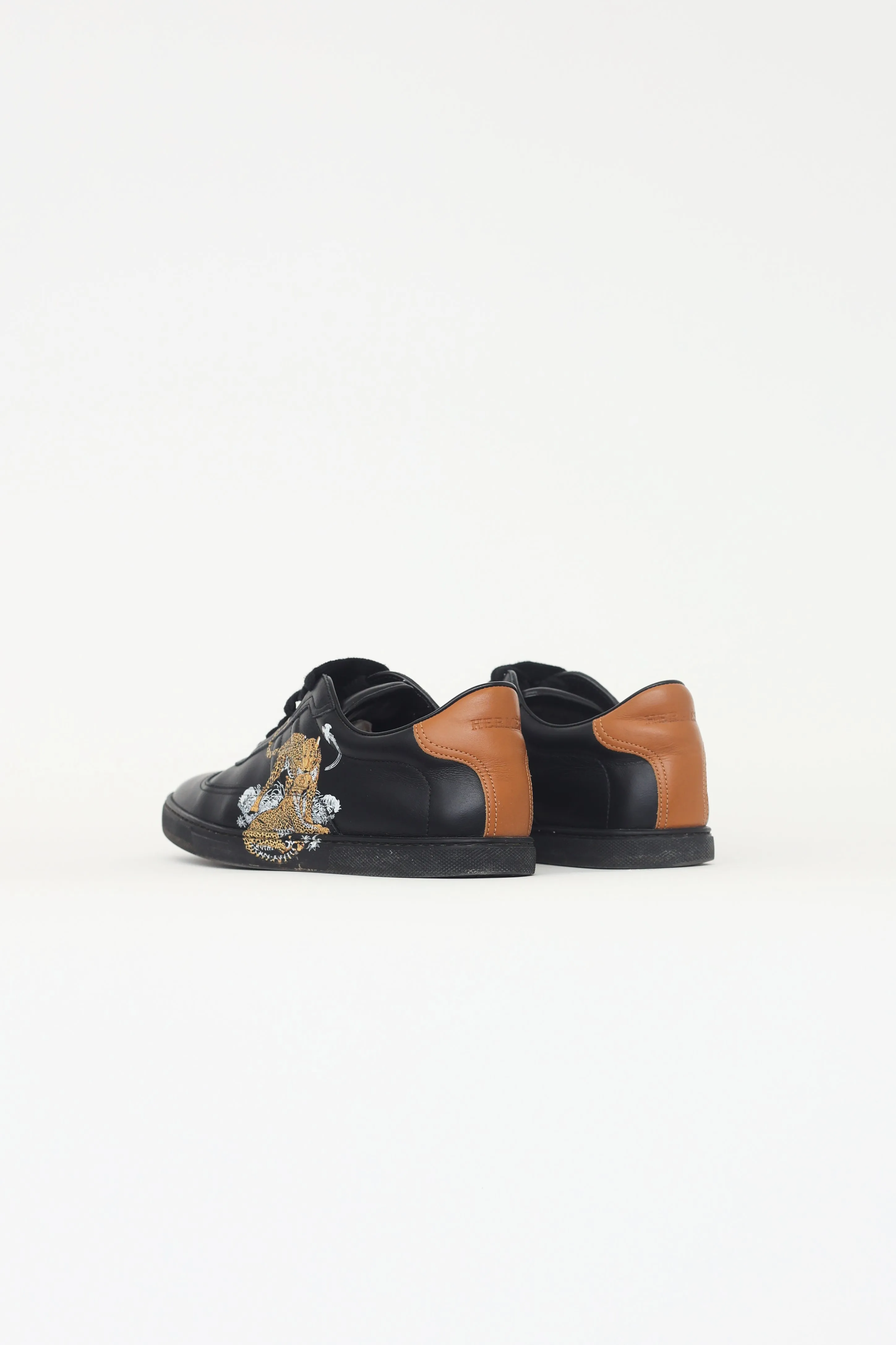 Black Quicker Jungle Love Sneakers