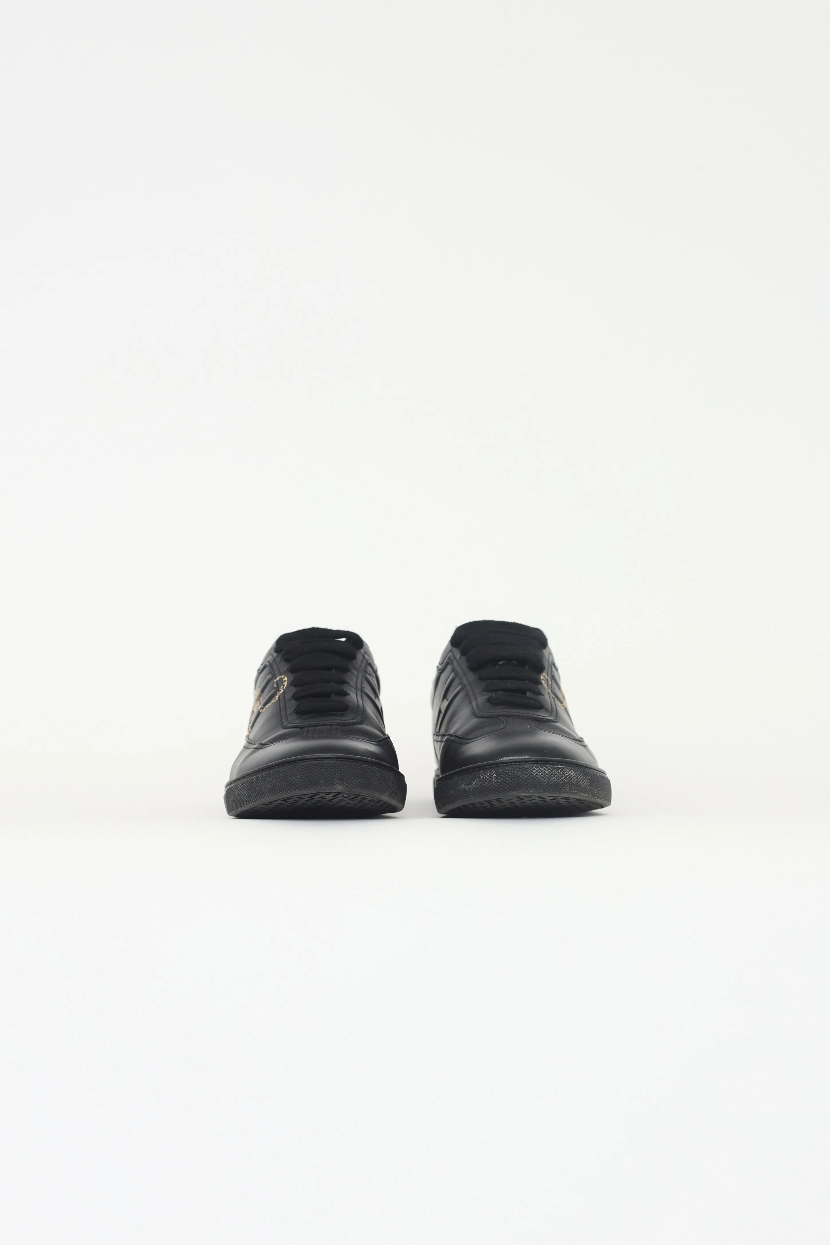 Black Quicker Jungle Love Sneakers