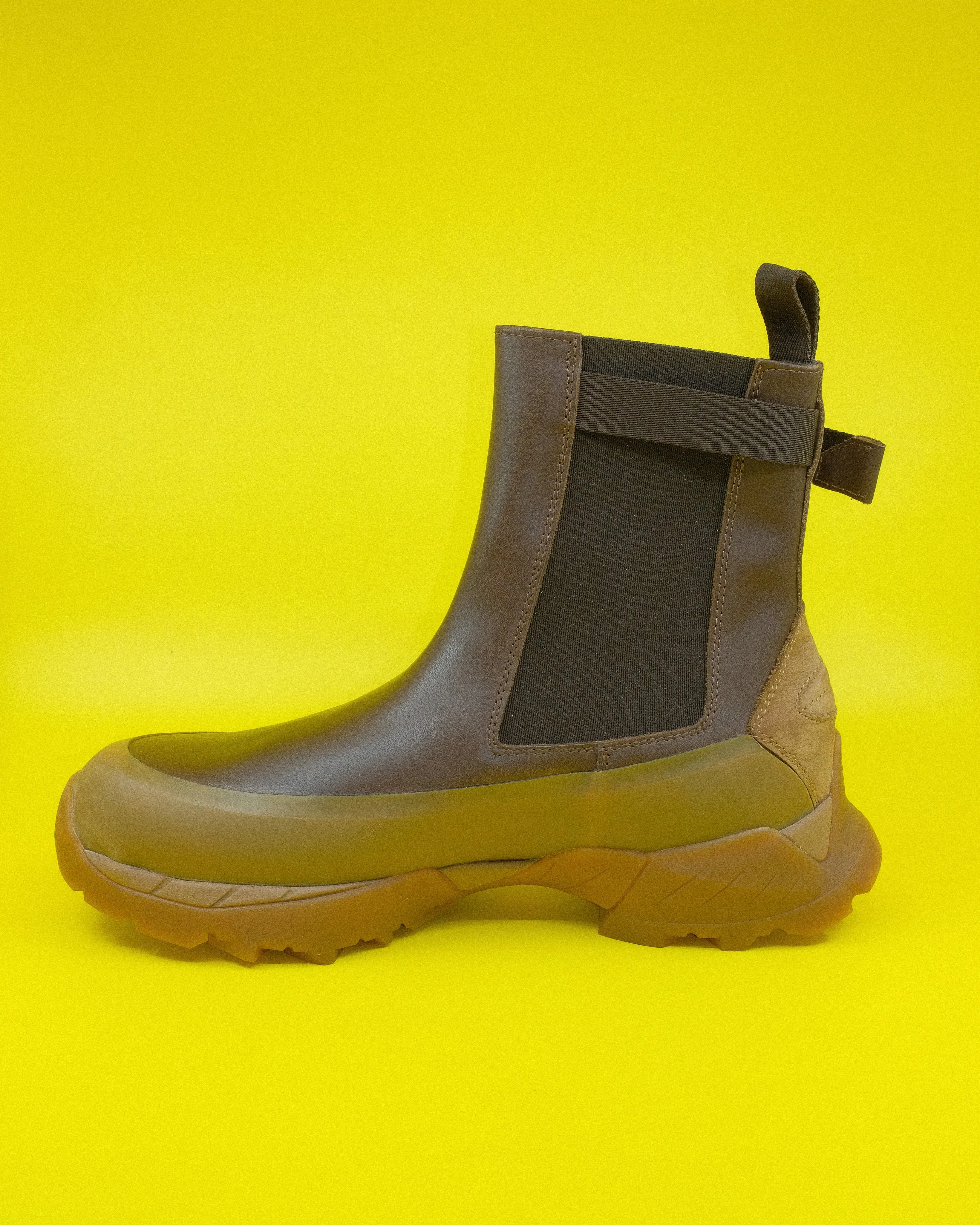 Brown Gum Chelsea Boot
