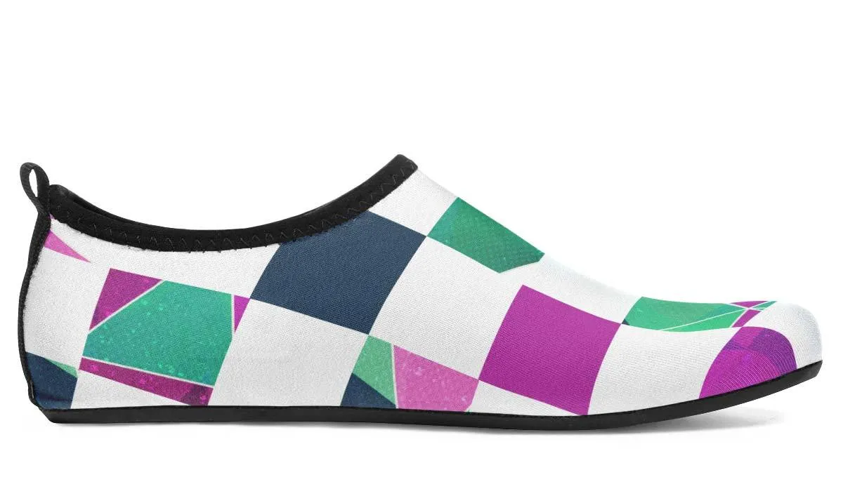 Checkered Mosaic Crystal Green