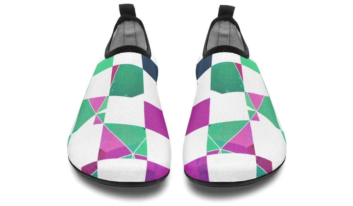 Checkered Mosaic Crystal Green