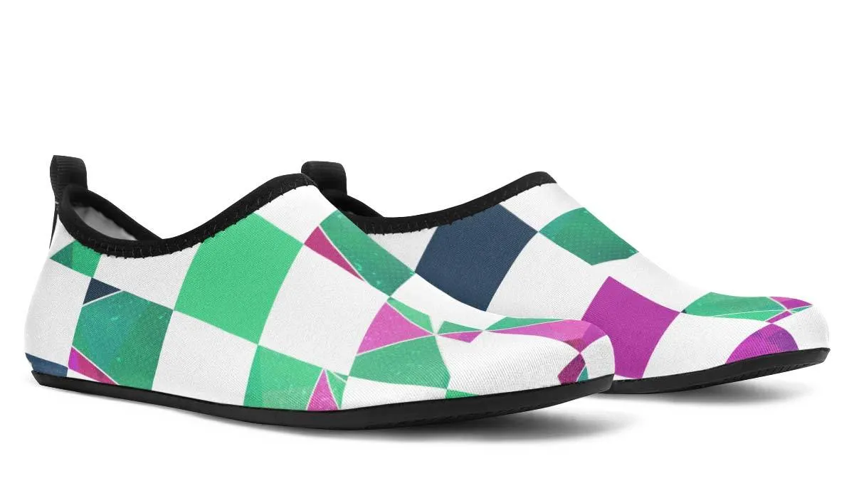 Checkered Mosaic Crystal Green