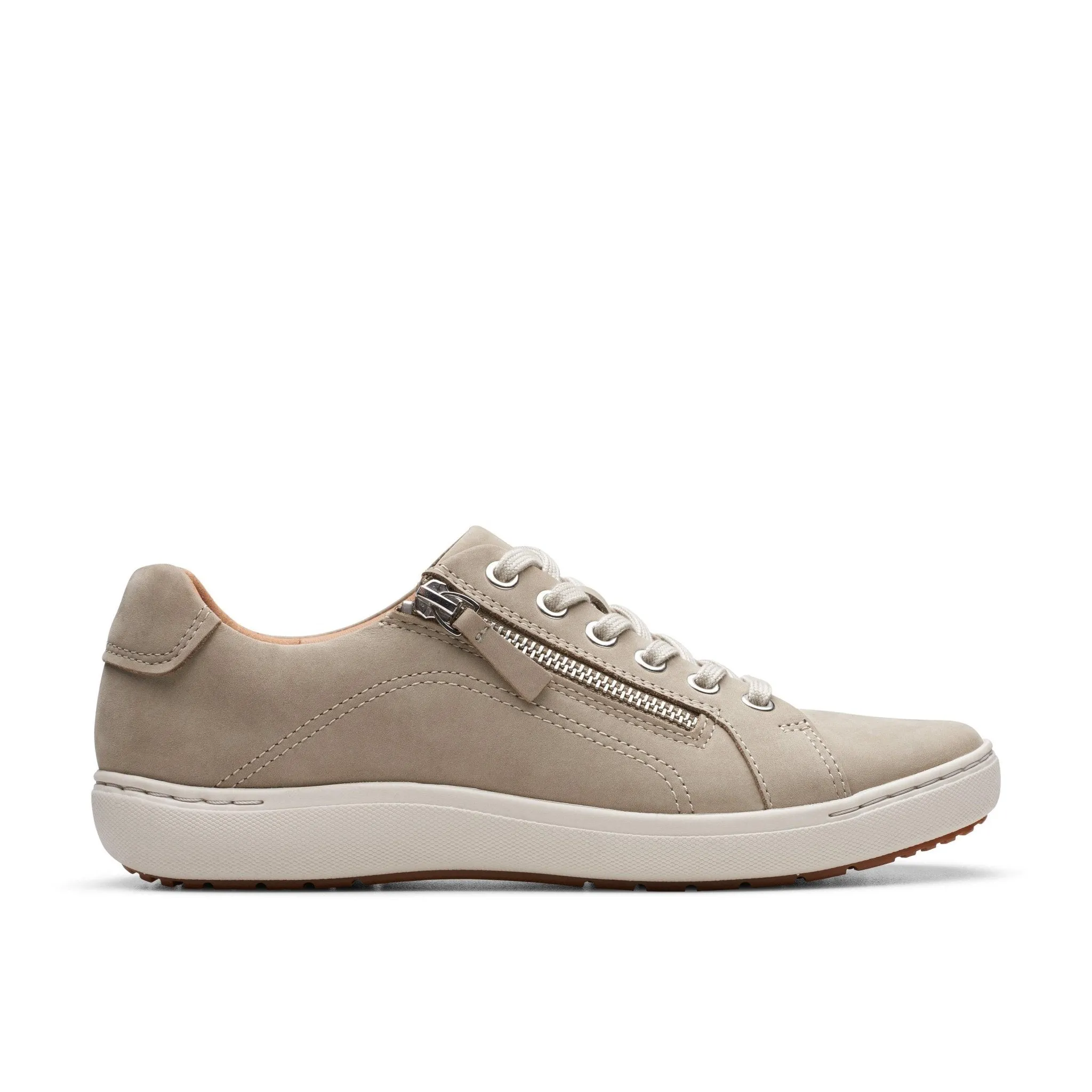 Clarks Women's Nalle Lace Stone Nubuck Shoes