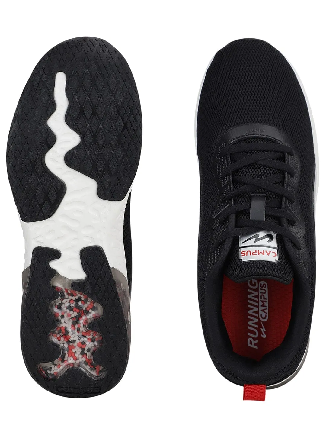 CLAY Black Men's Running Shoes