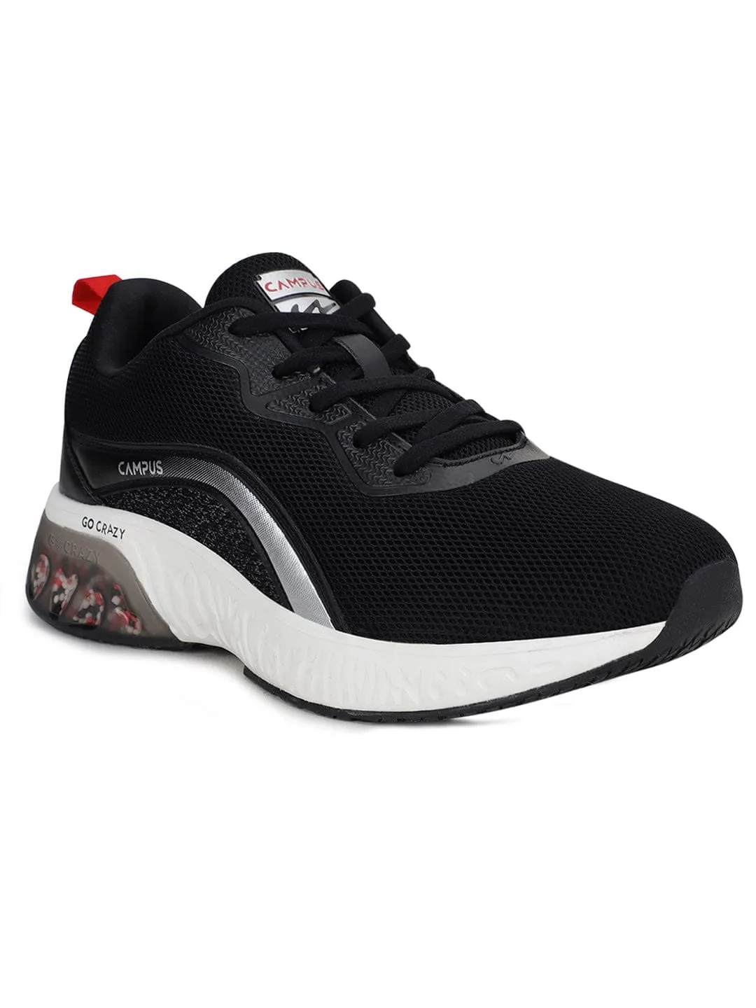 CLAY Black Men's Running Shoes
