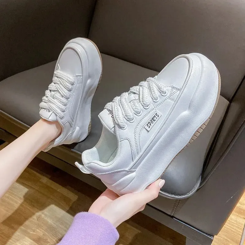 Cordelia - Versatile Thick-Sole Sneakers for Women