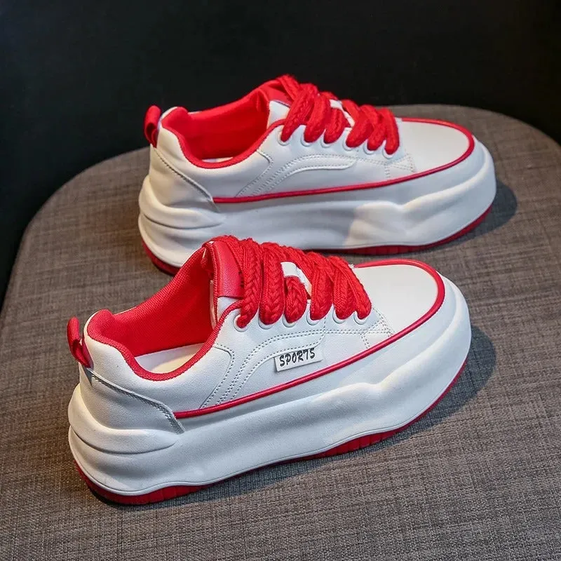 Cordelia - Versatile Thick-Sole Sneakers for Women