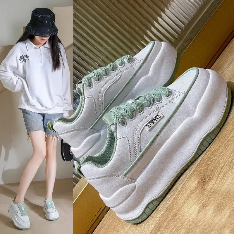 Cordelia - Versatile Thick-Sole Sneakers for Women
