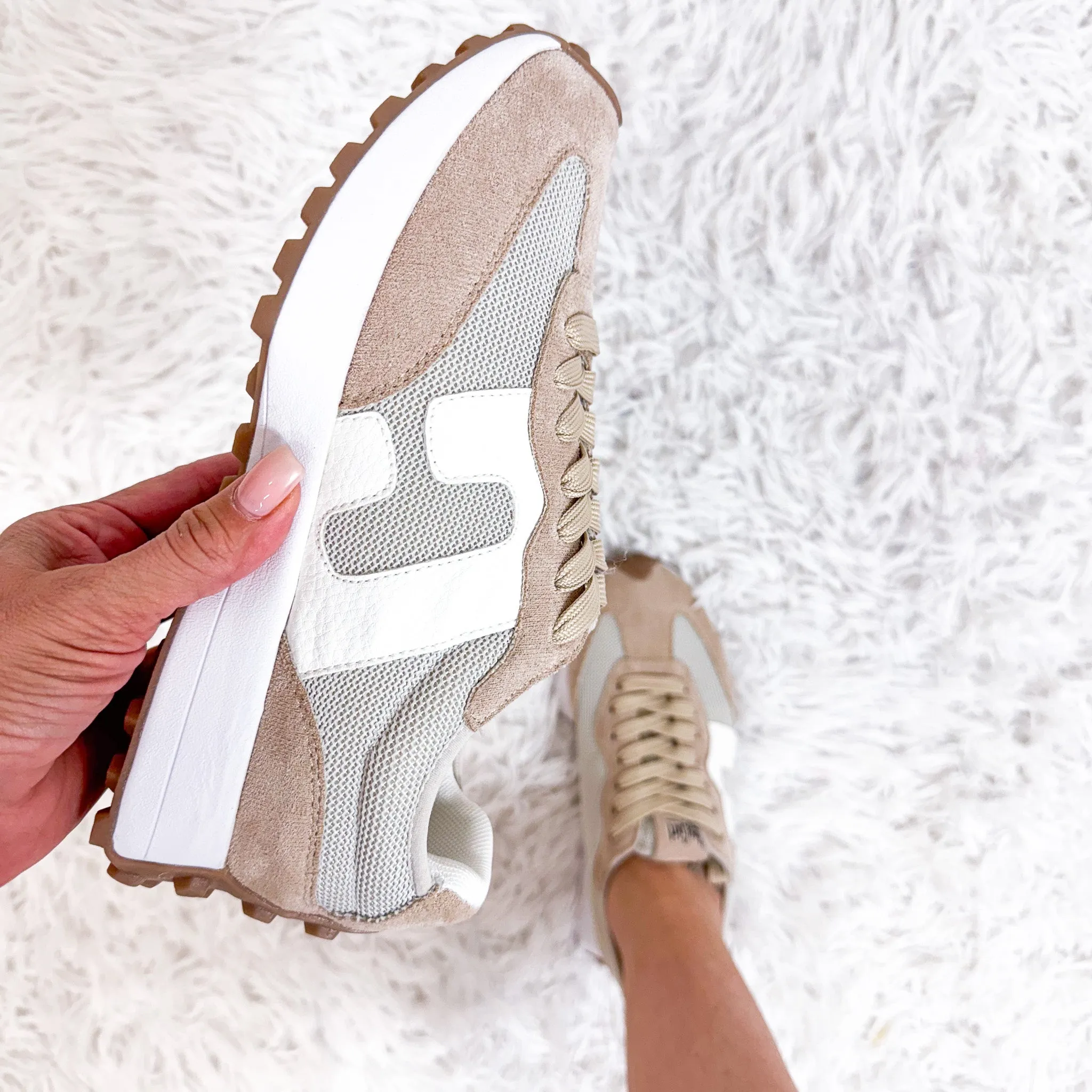 Corky's You're Welcome Sneakers In Natural