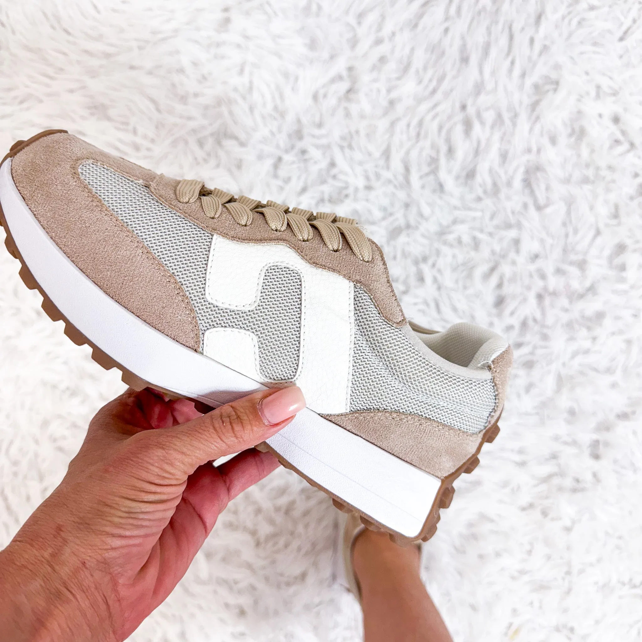 Corky's You're Welcome Sneakers In Natural