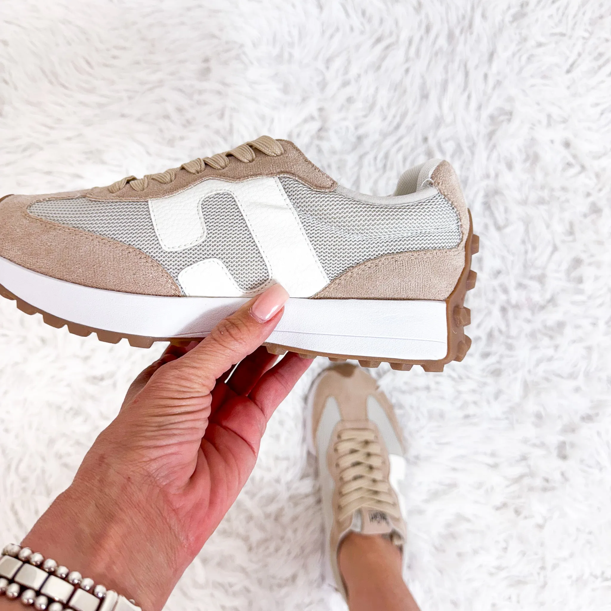 Corky's You're Welcome Sneakers In Natural