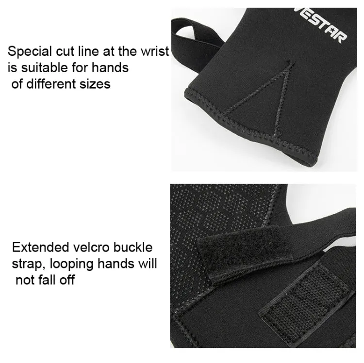 DIVESTAR Diving Gloves Cut & Stab Resistant Sports Gloves, Model: 5mm, Size: XL