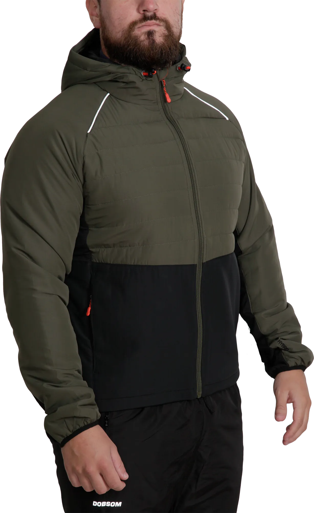 Dobsom Men&#x27;s R90 Hybrid Jacket Olive | Buy Dobsom Men&#x27;s R90 Hybrid Jacket Olive here | Outnorth
