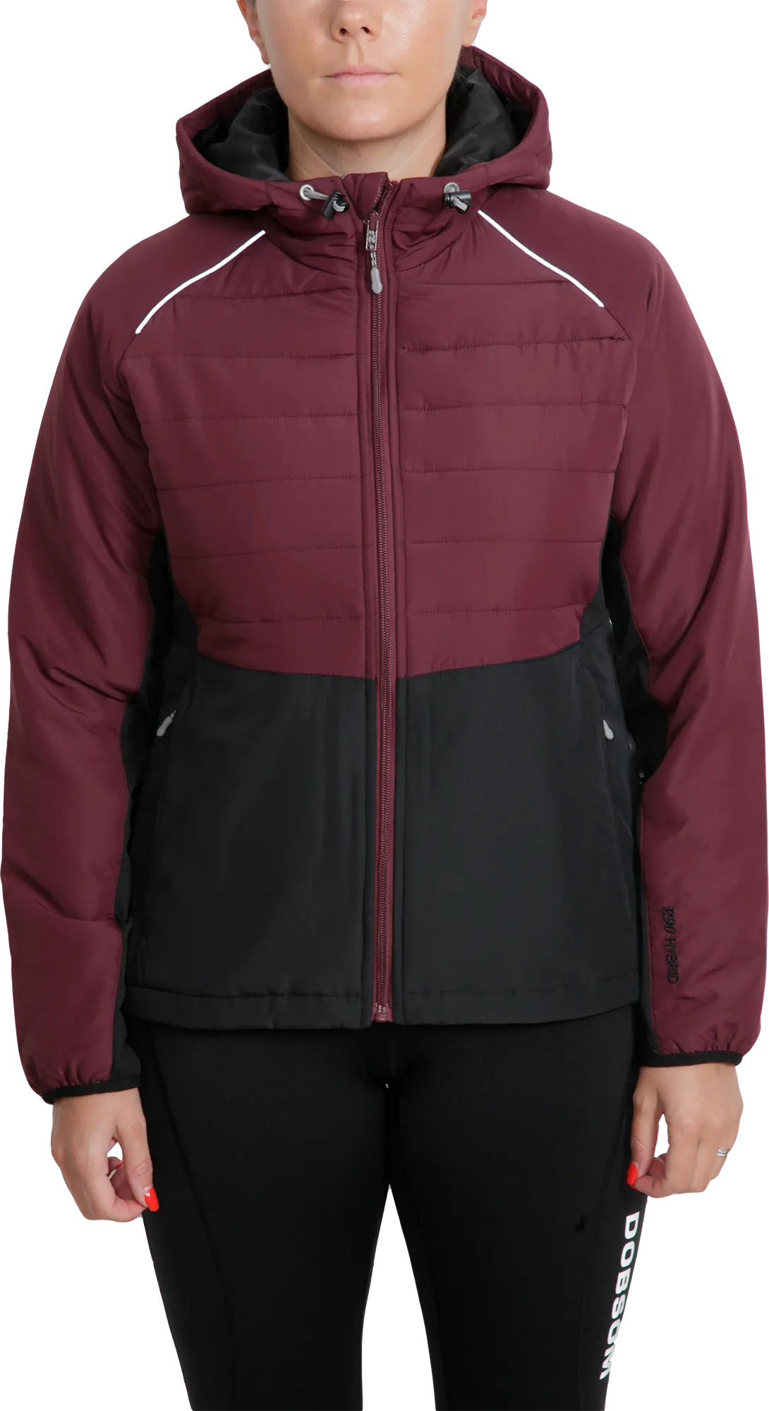 Dobsom Women&#x27;s R90 Hybrid Jacket Bordeaux | Buy Dobsom Women&#x27;s R90 Hybrid Jacket Bordeaux here | Outnorth