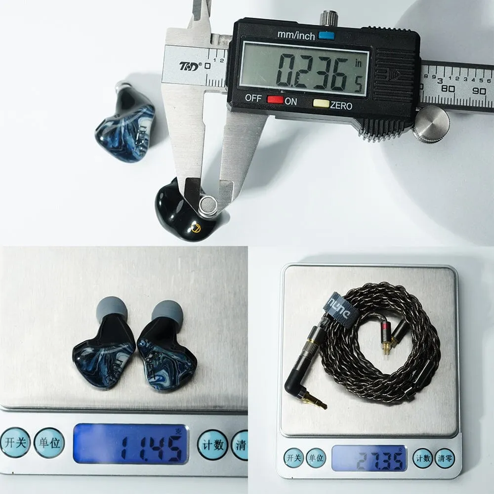 DUNU SA6 EST / SA6EST 6BA 2EST Drivers In-Ear Earphone