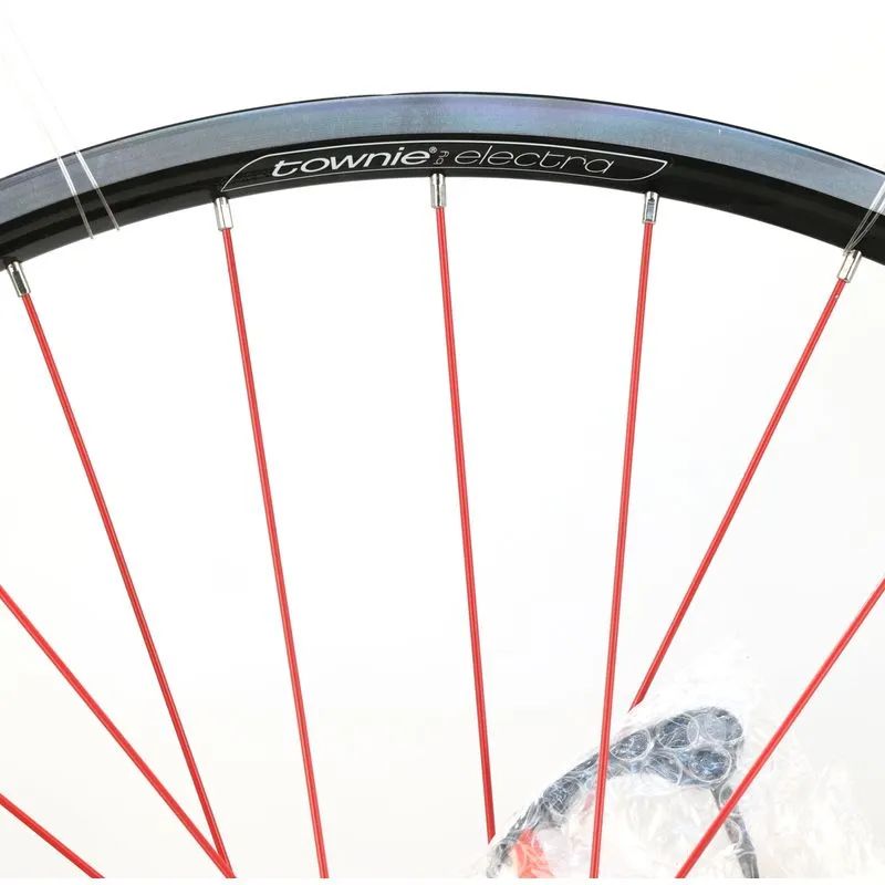 Electra Townie 21D 26" Front Wheel, Clincher, Rim Brake, Quick Release, Schrader