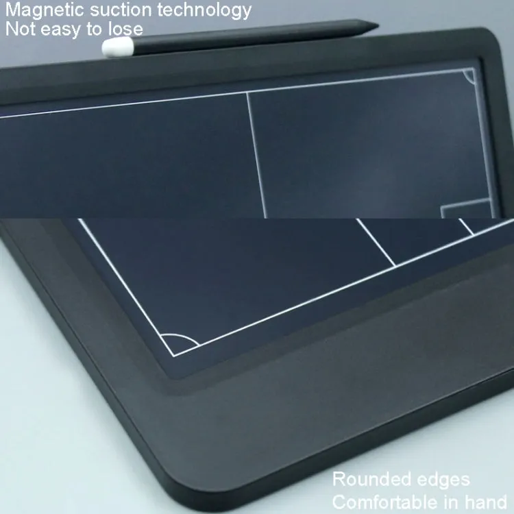Electronic LCD Football Basketball Teaching Competition Explanation Board, Style: 15 inch Football