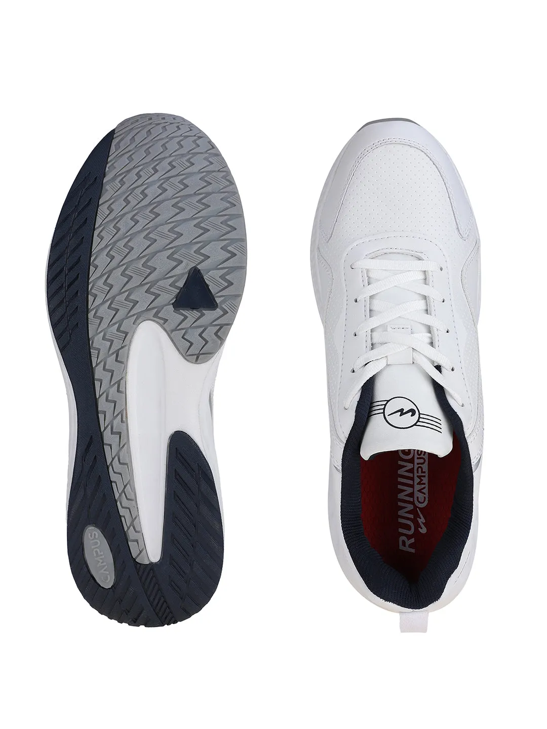 FACTOR White Men's Running Shoes