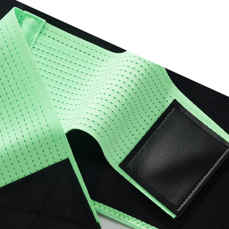 Fitness Protective Gear Sports Training Abdominal Belt Compression Sweat Protective Belt, Specification: M (105 x 20cm)(Green)