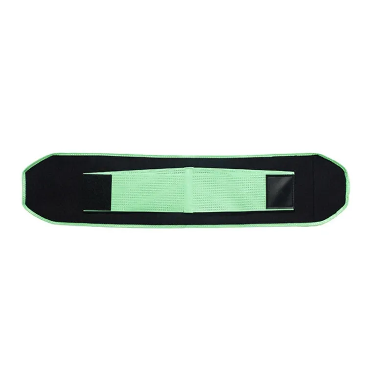 Fitness Protective Gear Sports Training Abdominal Belt Compression Sweat Protective Belt, Specification: M (105 x 20cm)(Green)