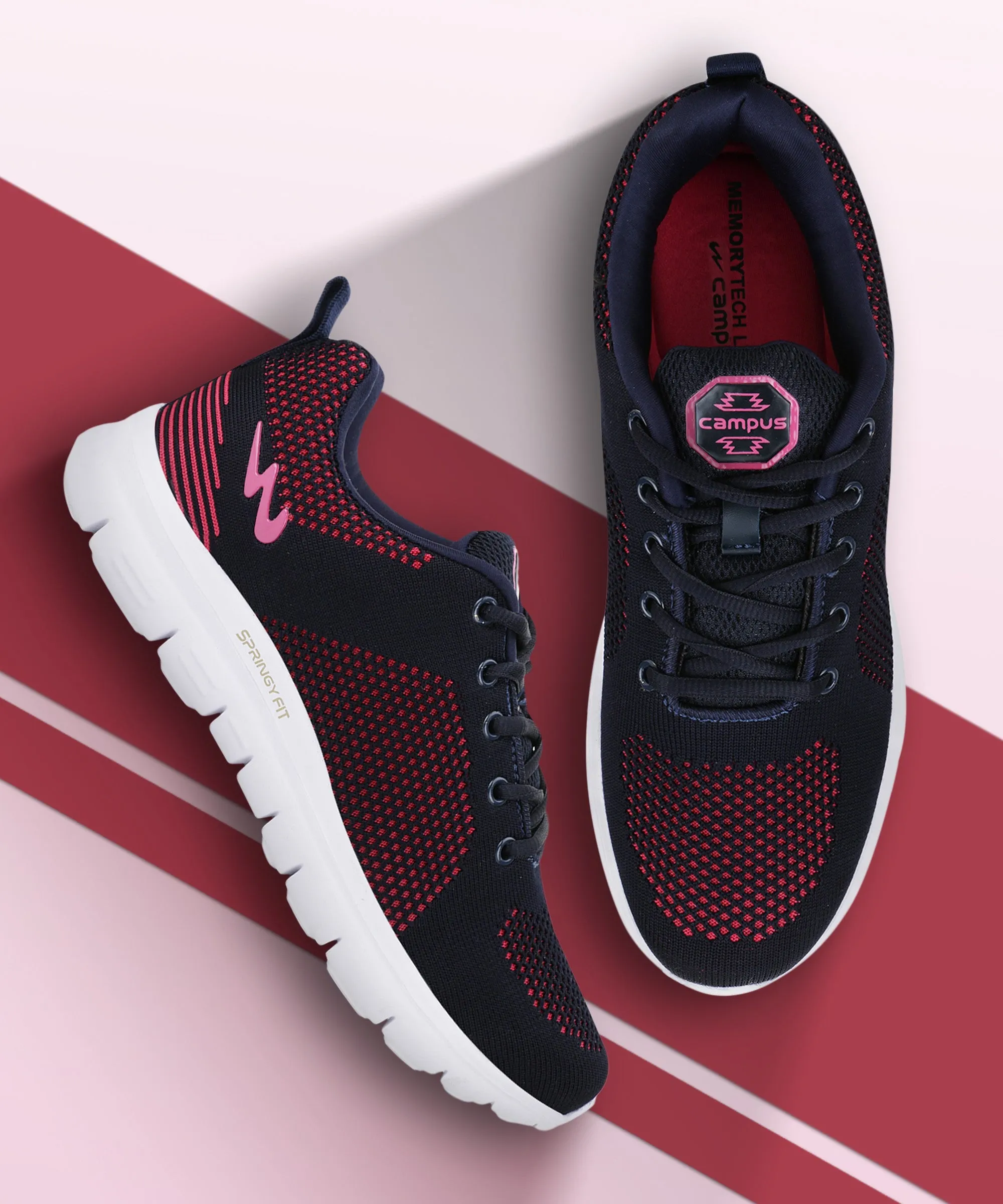 FLORA Blue Women's Running Shoes