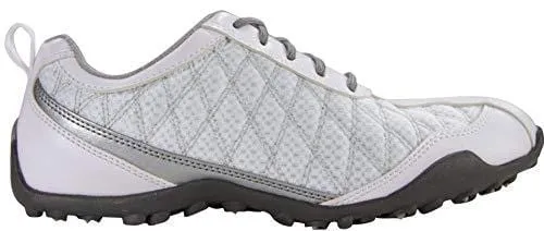 FootJoy Superlites Women's Golf Shoes 98819 White/Silver 8 Medium