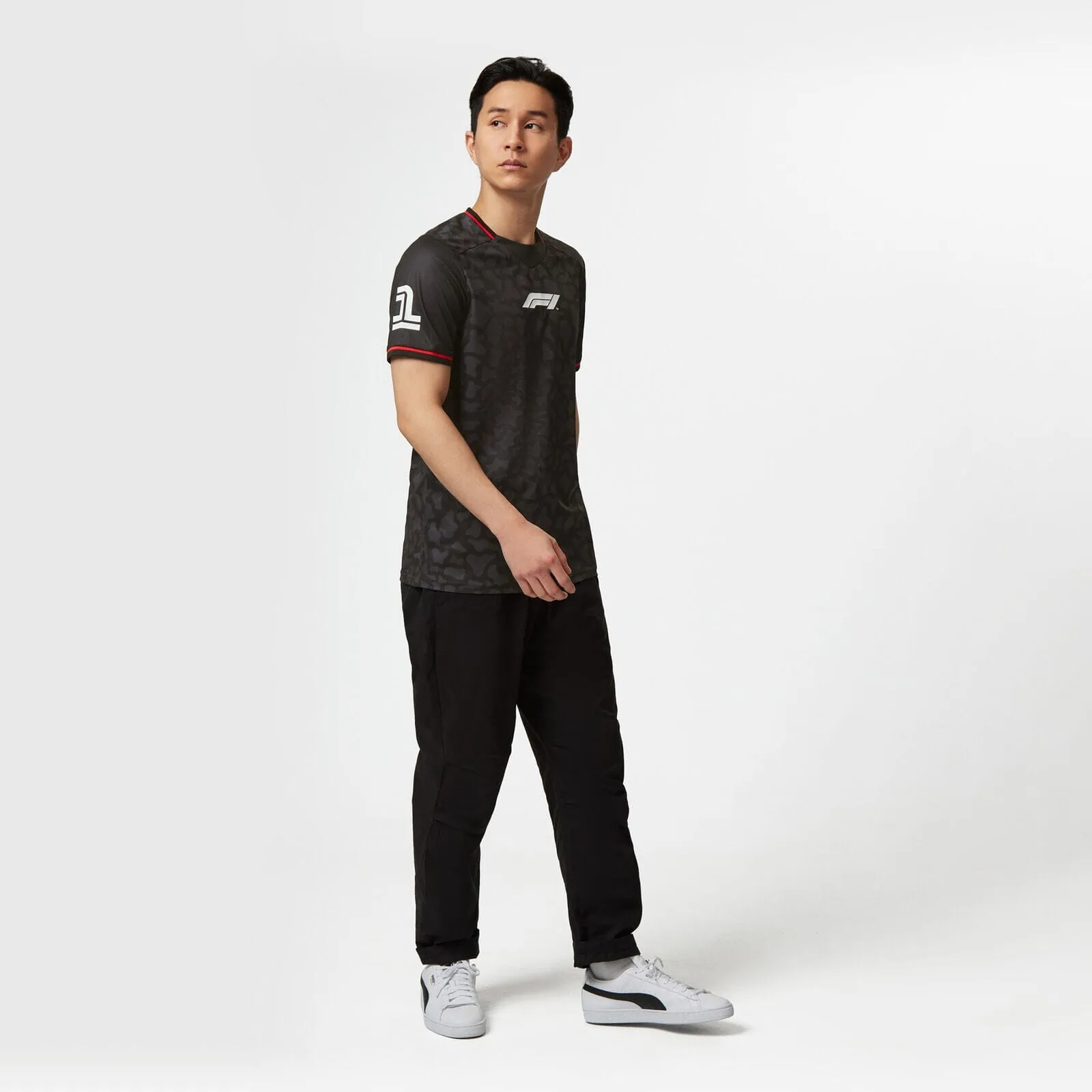 Formula 1 Tech Collection F1 Camo Sports T-Shirt- Black