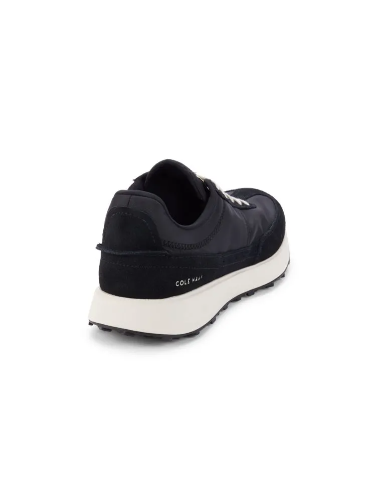 GC Midtown Sneaker with Cole Haan Contrast Sole in Black Ivory
