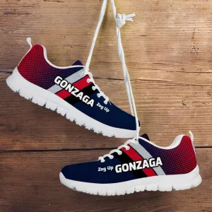 Gonzaga Zag Up Bulldogs Basketball Fans Running Shoes