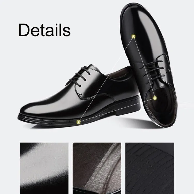 Groomsmen Formal Leather Shoes for Men - Business & Casual Comfort