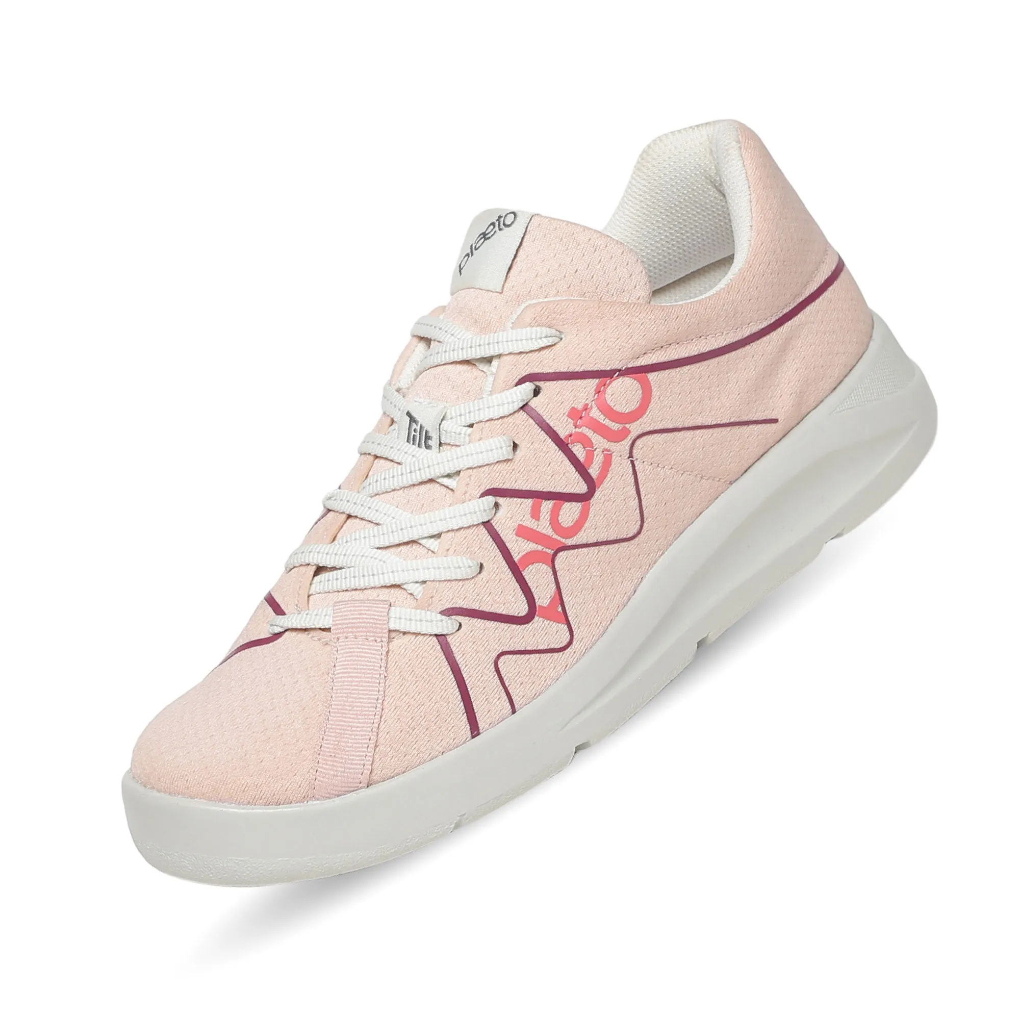 Gully Women's Sports Shoes - Pink / Orange
