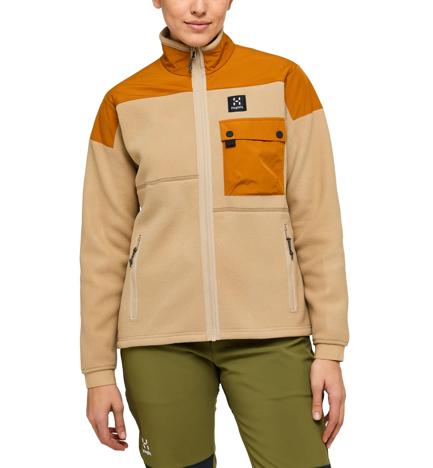 Haglöfs Women&#x27;s Avesta Hybrid Jacket Sand | Buy Haglöfs Women&#x27;s Avesta Hybrid Jacket Sand here | Outnorth