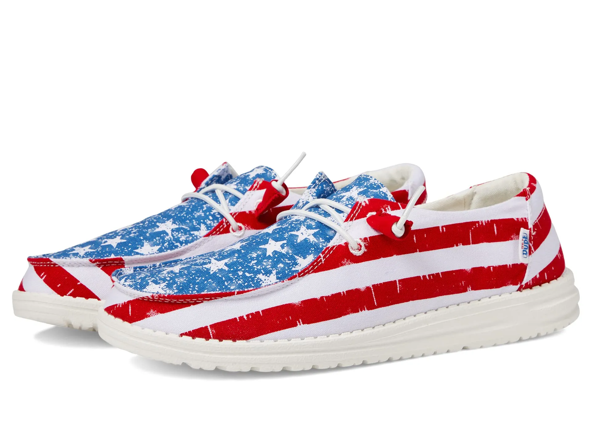 Hey Dude Wendy Patriotic Sneakers