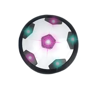 Hover Soccer Ball, Indoor and Outdoor Play, Soft Foam Bumpers, LED Lights, Smooth Gliding, Safe for Kids, Perfect Gift for Active Fun