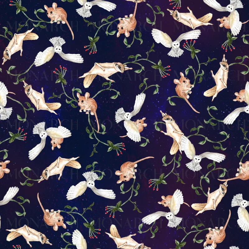 Hybrid Fitted Nappy Cover V1.0 | Moonlight Mischief (OSFM Only)