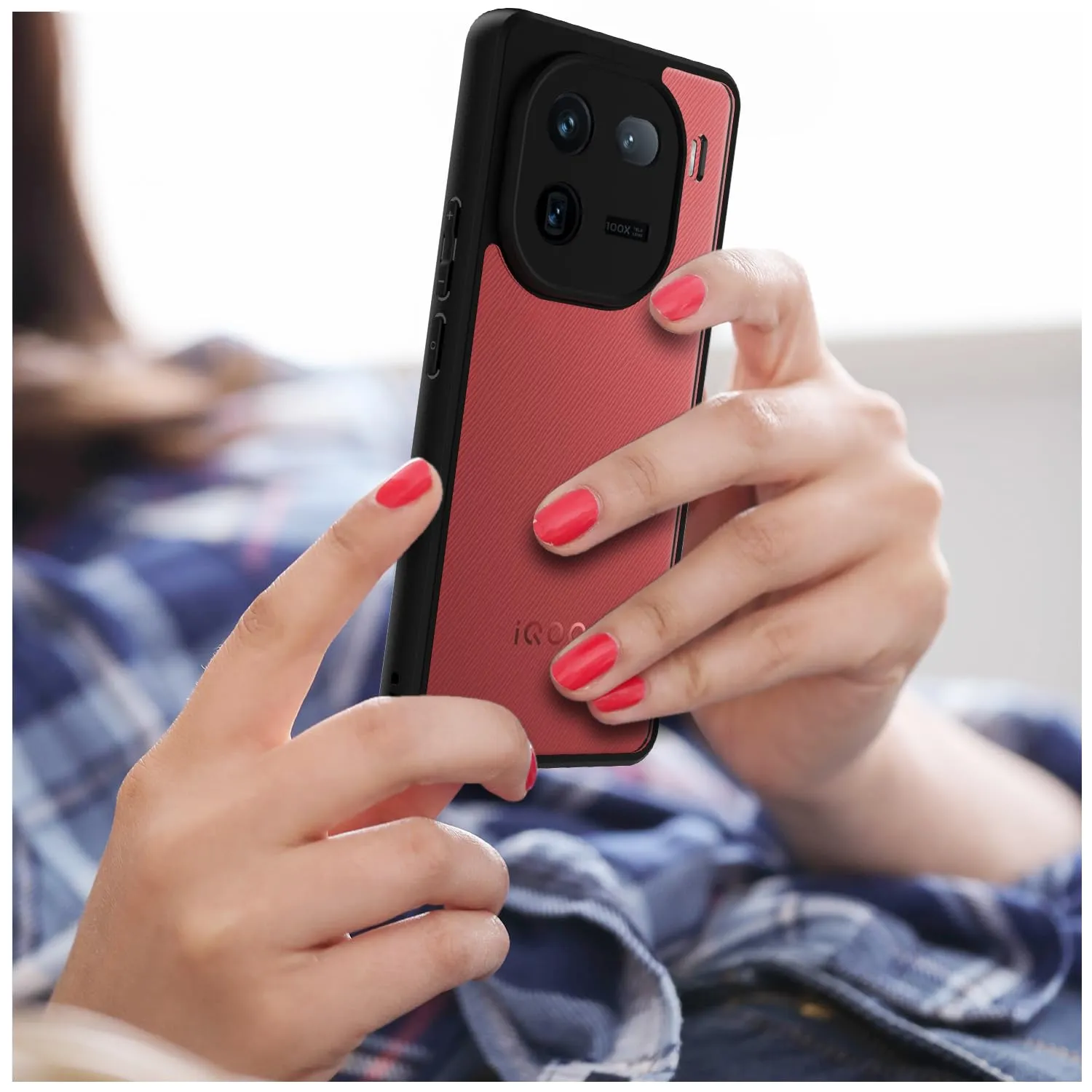iQOO 12 Back Cover Case | Hybrid - Black