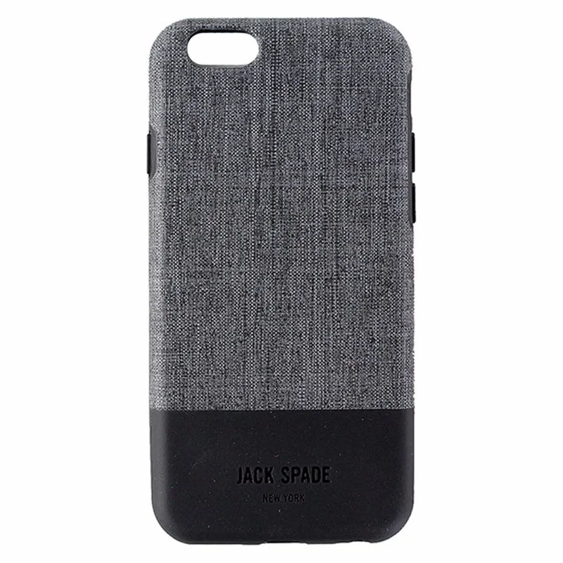Jack Spade Color-Block Hybrid Case for iPhone 6 / 6s - Gray / Black