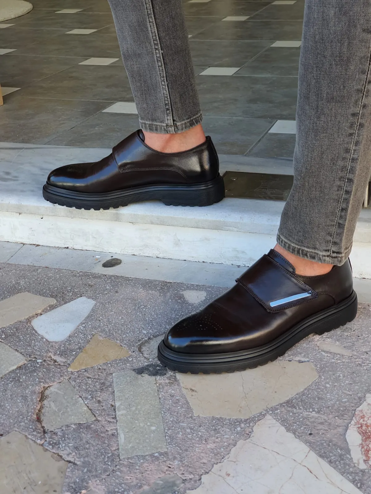 Jason Sardinelli Eva Sole Brown Shoes