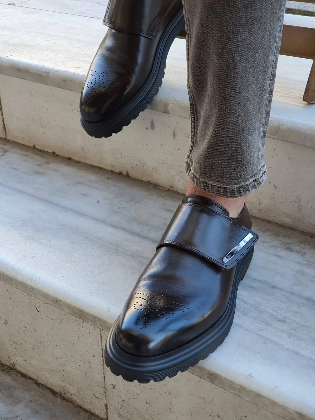 Jason Sardinelli Eva Sole Brown Shoes