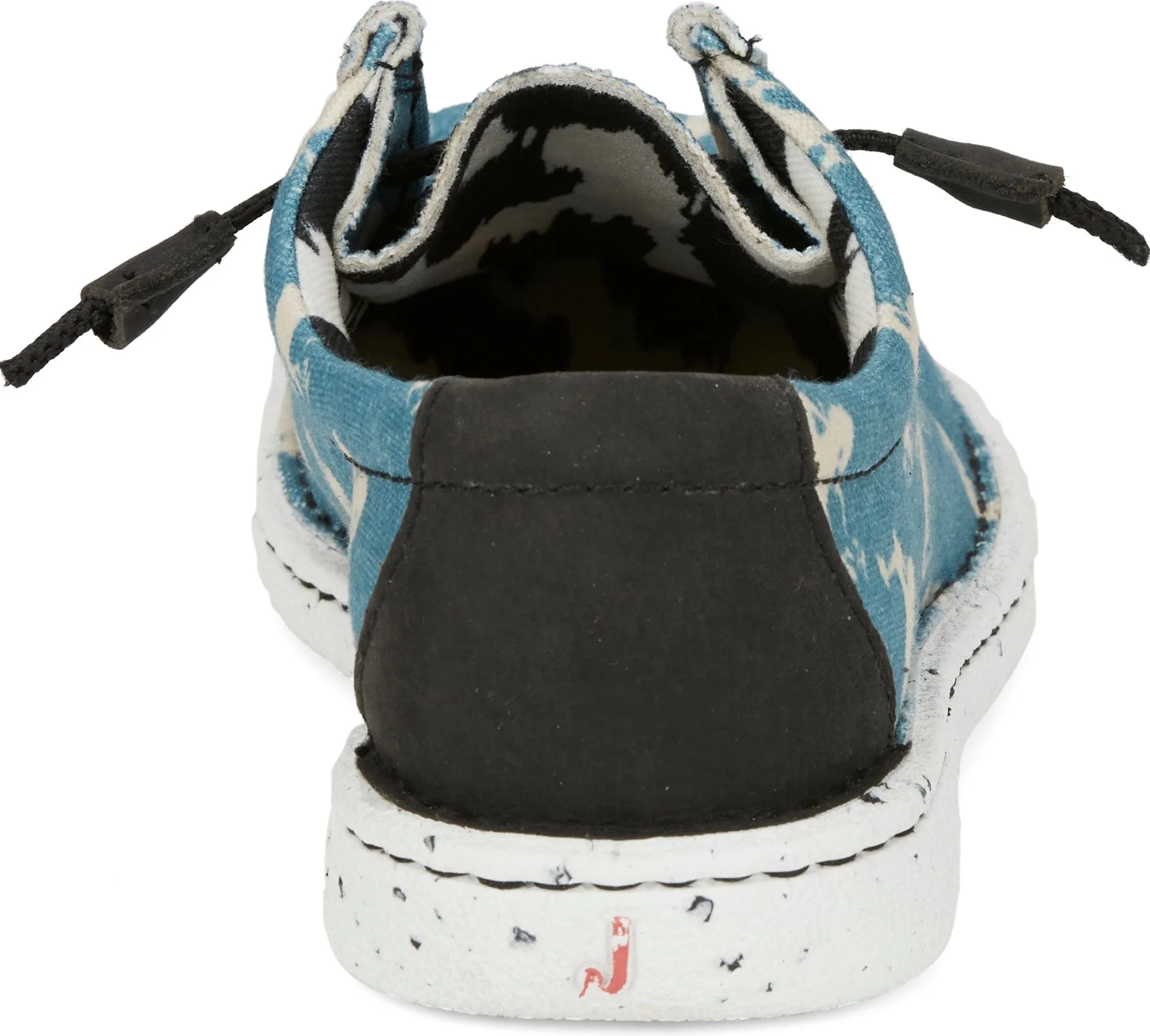 Justin Women's Hazer Turquoise & Broncs Printed Slip On Shoes JL178