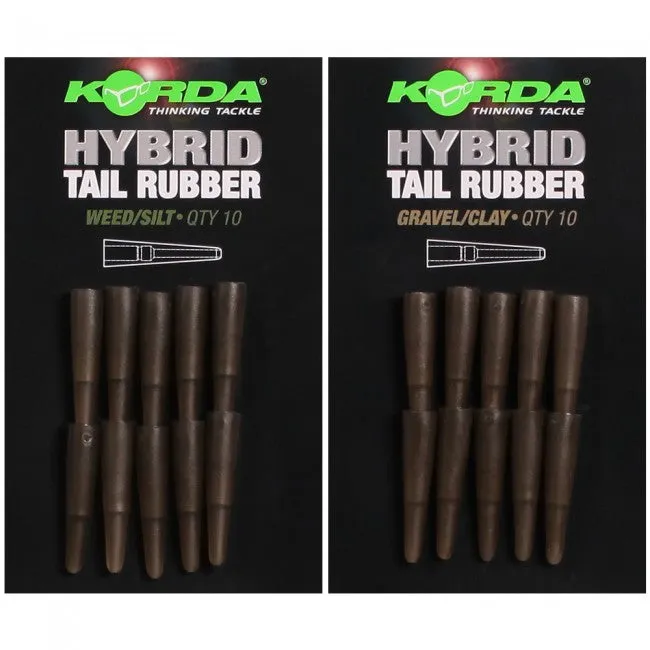 Korda Hybrid Tail Rubbers